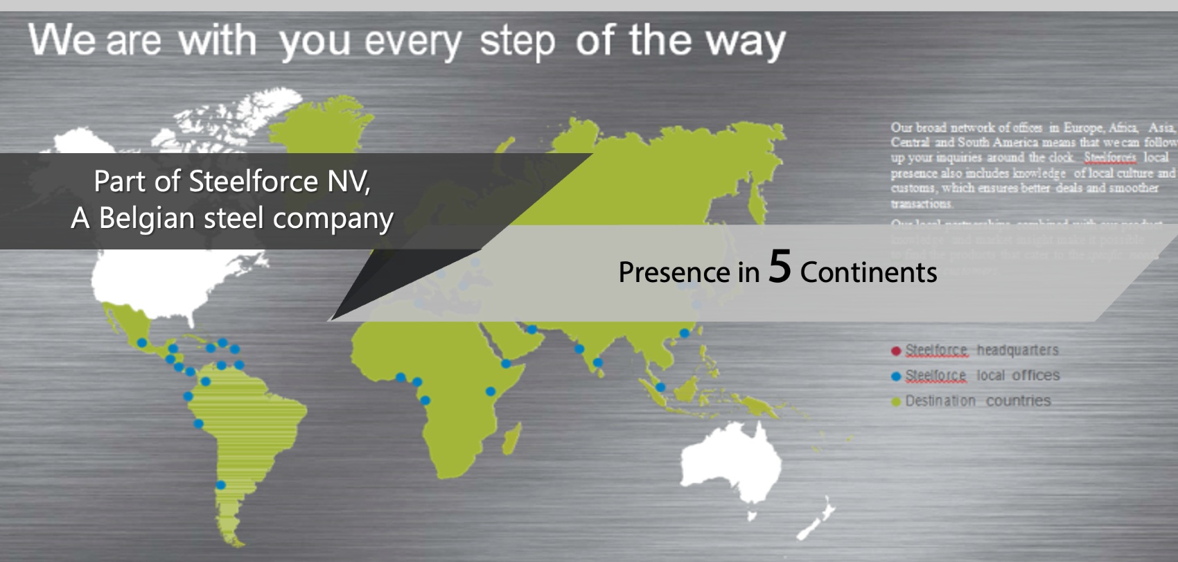 Steel Company UAE, Saudi Arabia & Egypt Steelforce